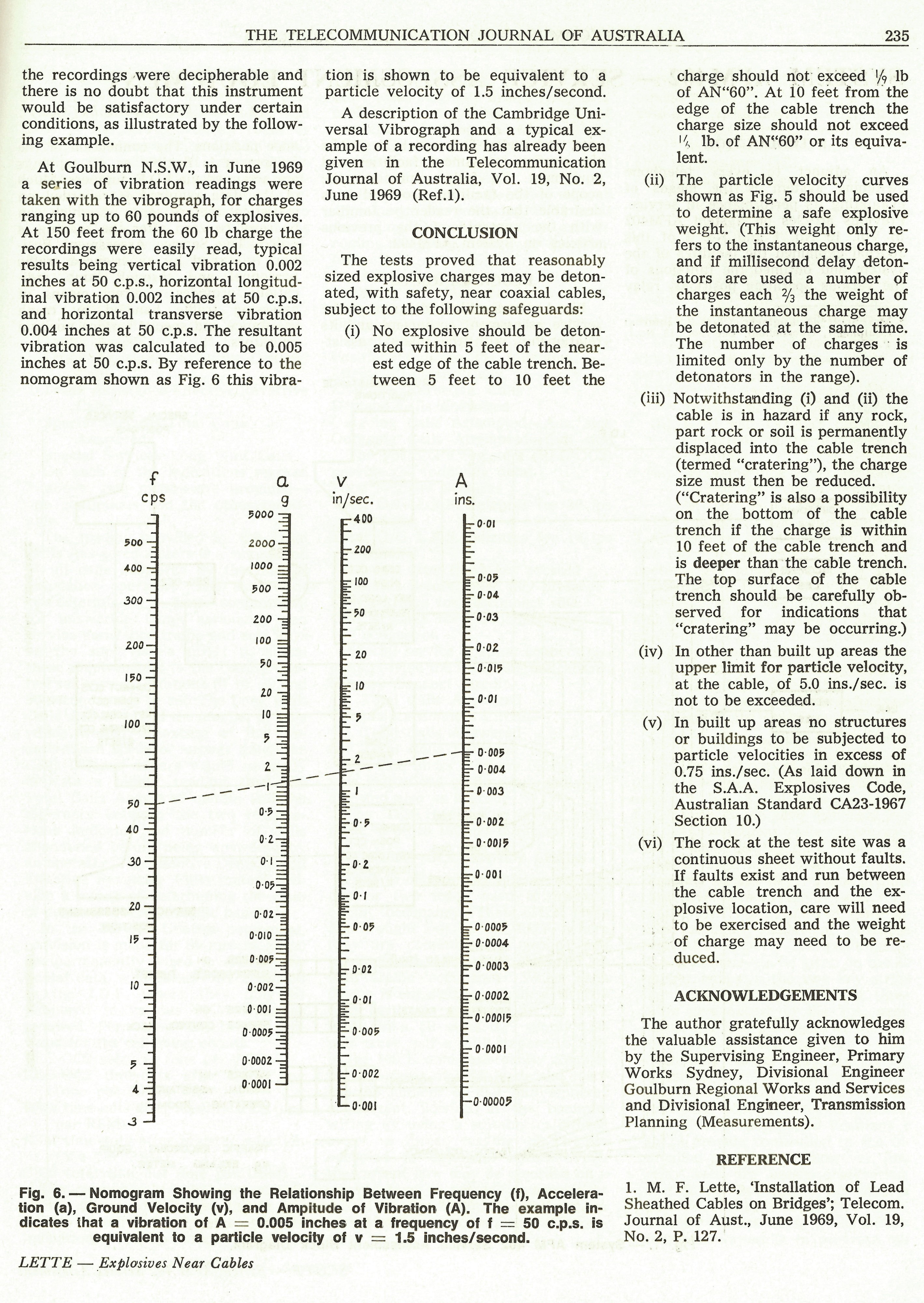Explosives Near Cables, Page 235